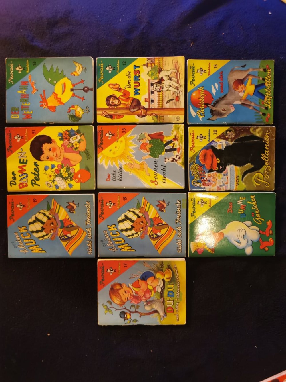 Kinderbücher, Pestalozzi, Pevau, Walt Disney