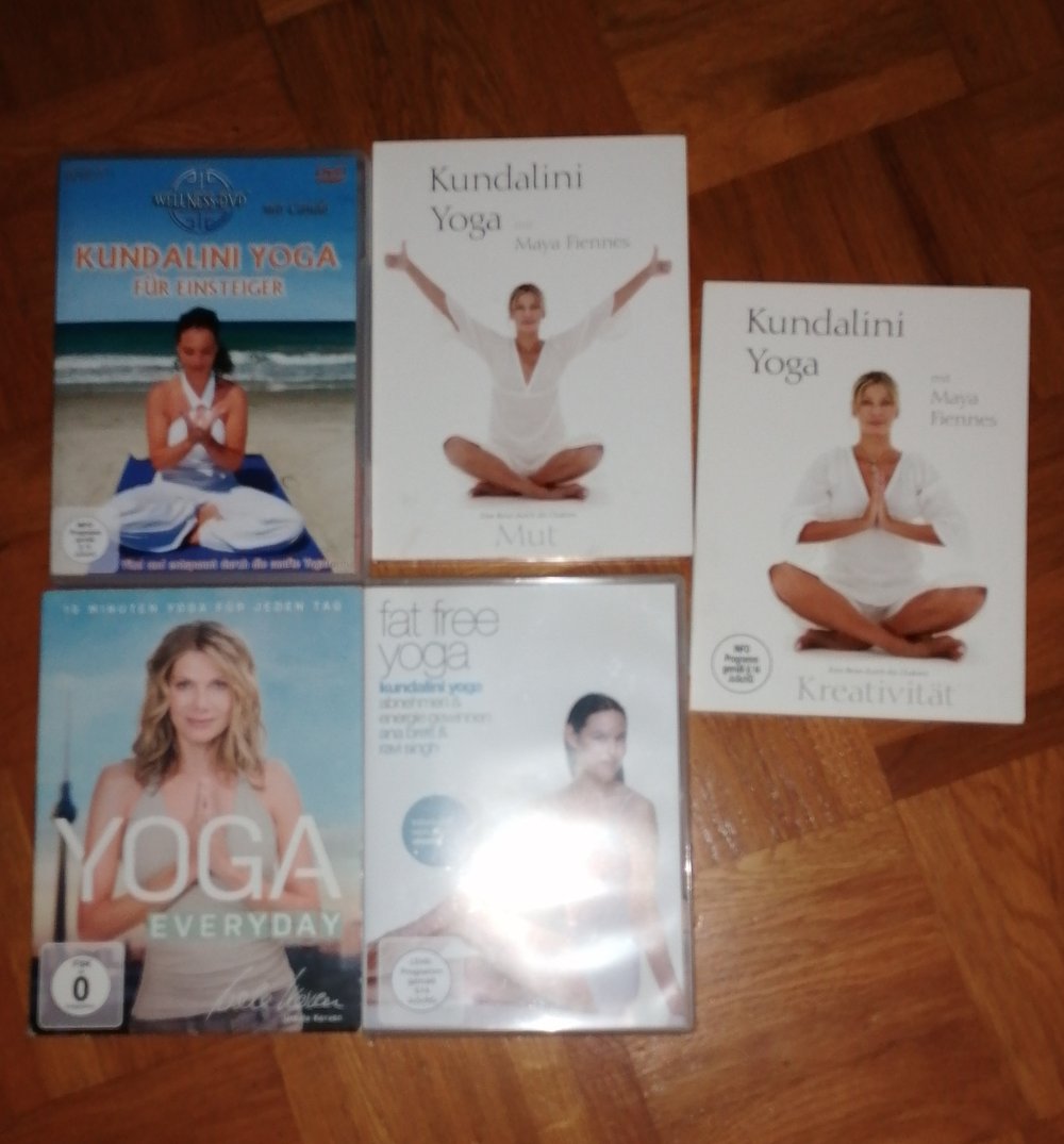 Diverse Yoga dvds