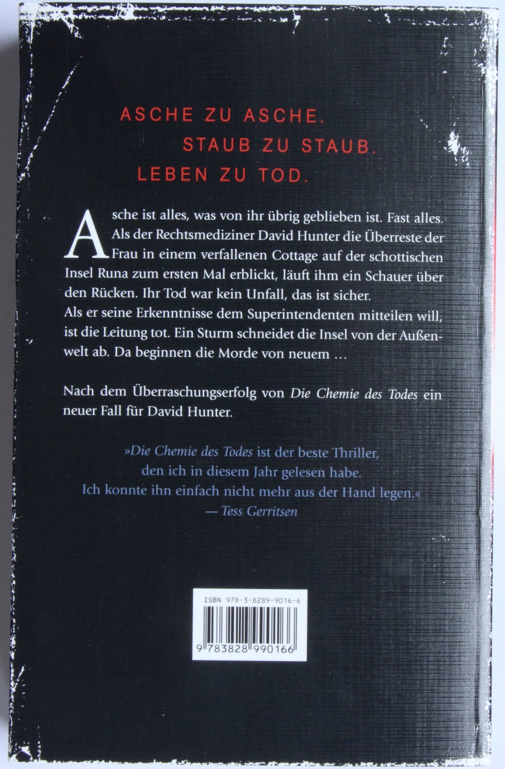 Taschenbuch Buch Roman Kalte Asche Simon Beckett Thriller Krimi TOP Weltbild