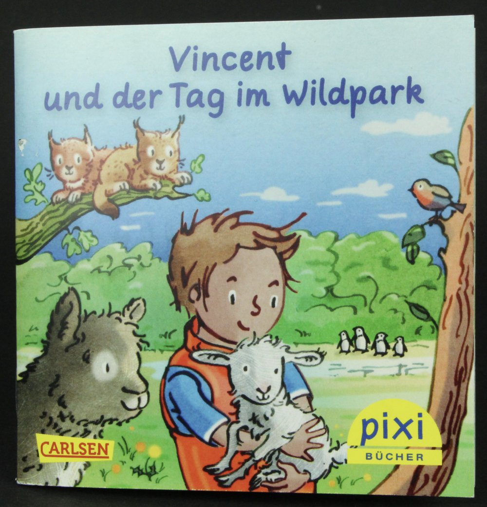 Pixi Buch Vincent und der Tag im Wildpark Kinderbuch klein Buch Kind Carlsen
