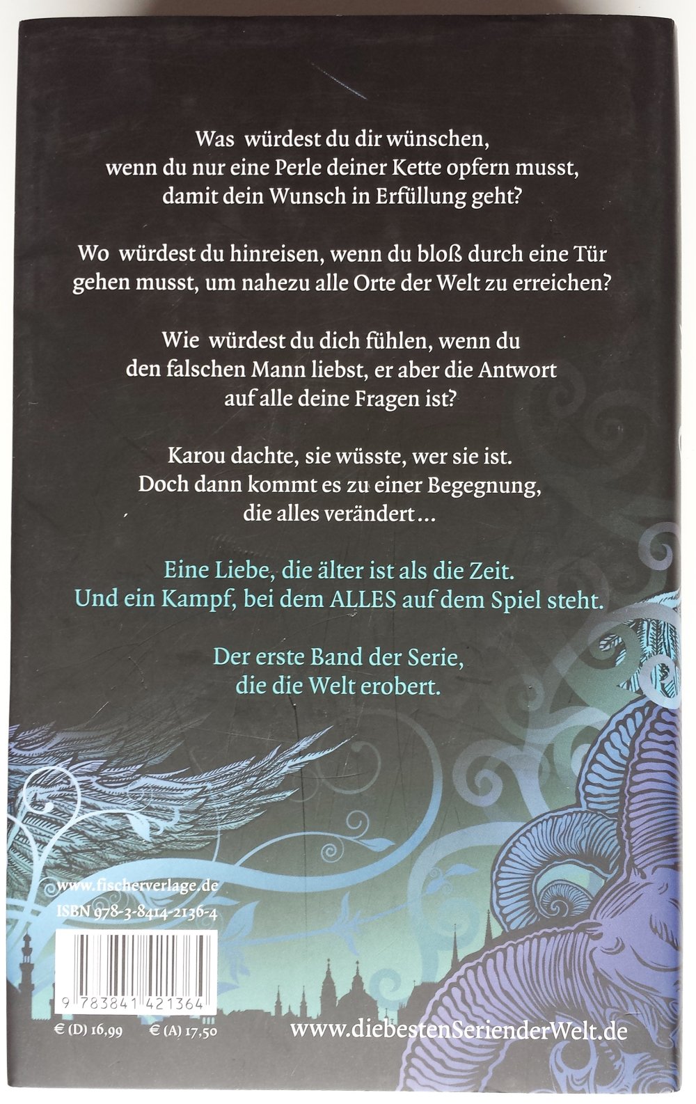 Daughter of smoke and bone deutsch Fantasy-Roman Laini Taylor Buch gebunden Fantasy Roman Liebe Jungendliche 