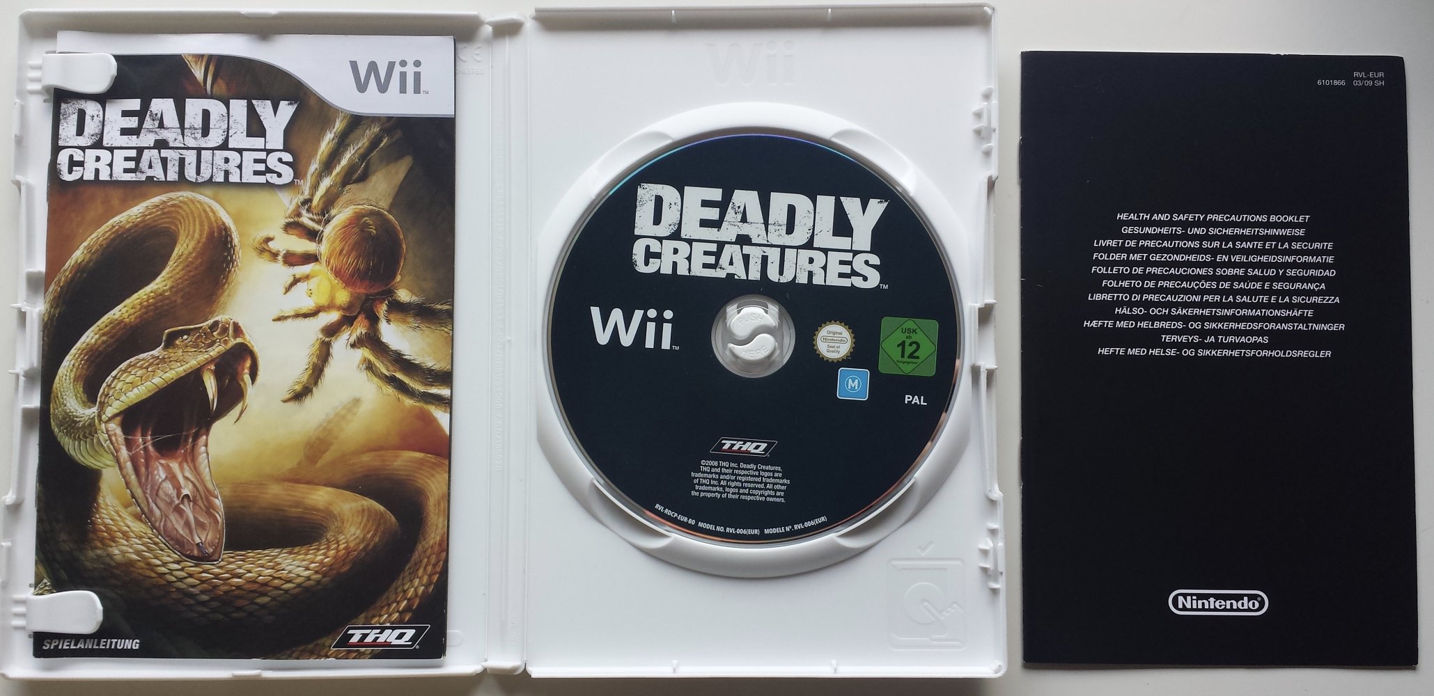 Wii-Spiel Deadly Creatures Konsolen-Spiel Wii spiel ab 12 Jahre 