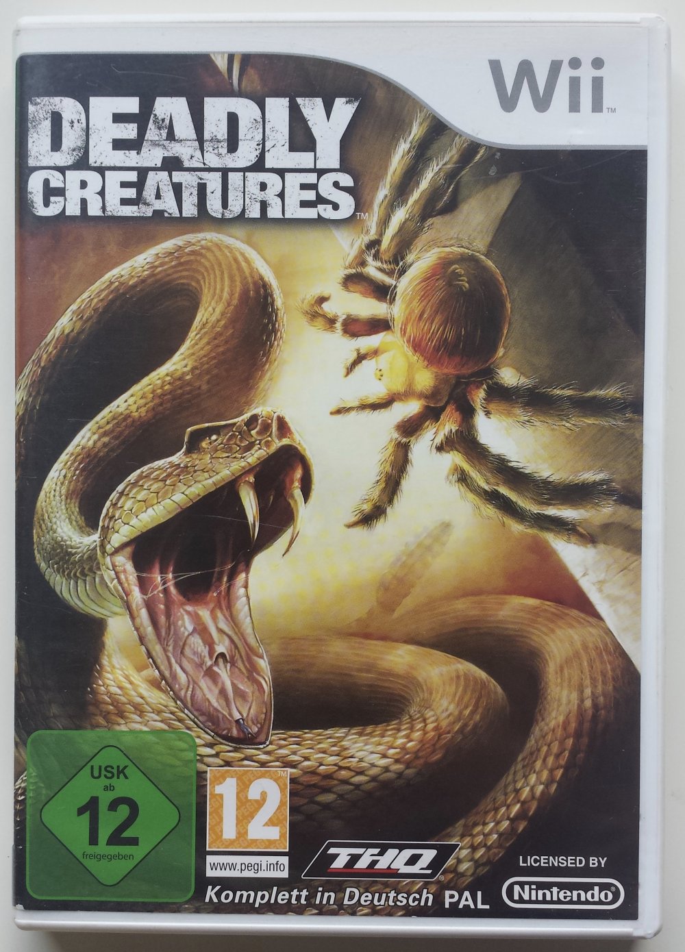 Wii-Spiel Deadly Creatures Konsolen-Spiel Wii spiel ab 12 Jahre 