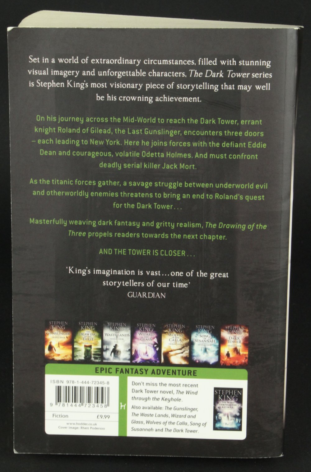 Taschenbuch buch Stephen King Dark Tower Drawing of the Three Band 2 Englisch Horror Thriller Roman