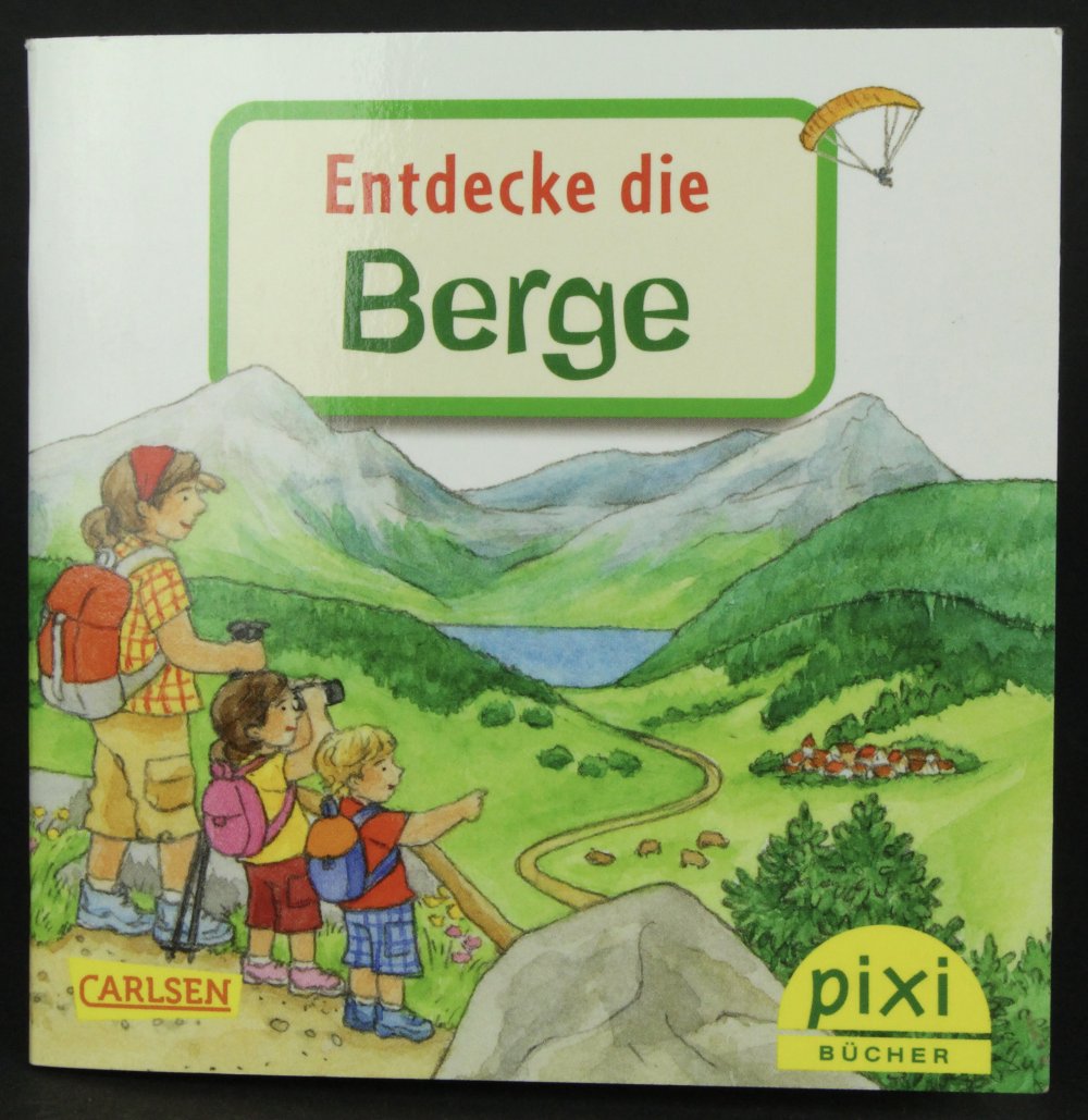 Pixi-Buch Entdecke die Berge Kinderbuch klein Buch Kind Baby Pixi Berg Vorlesen