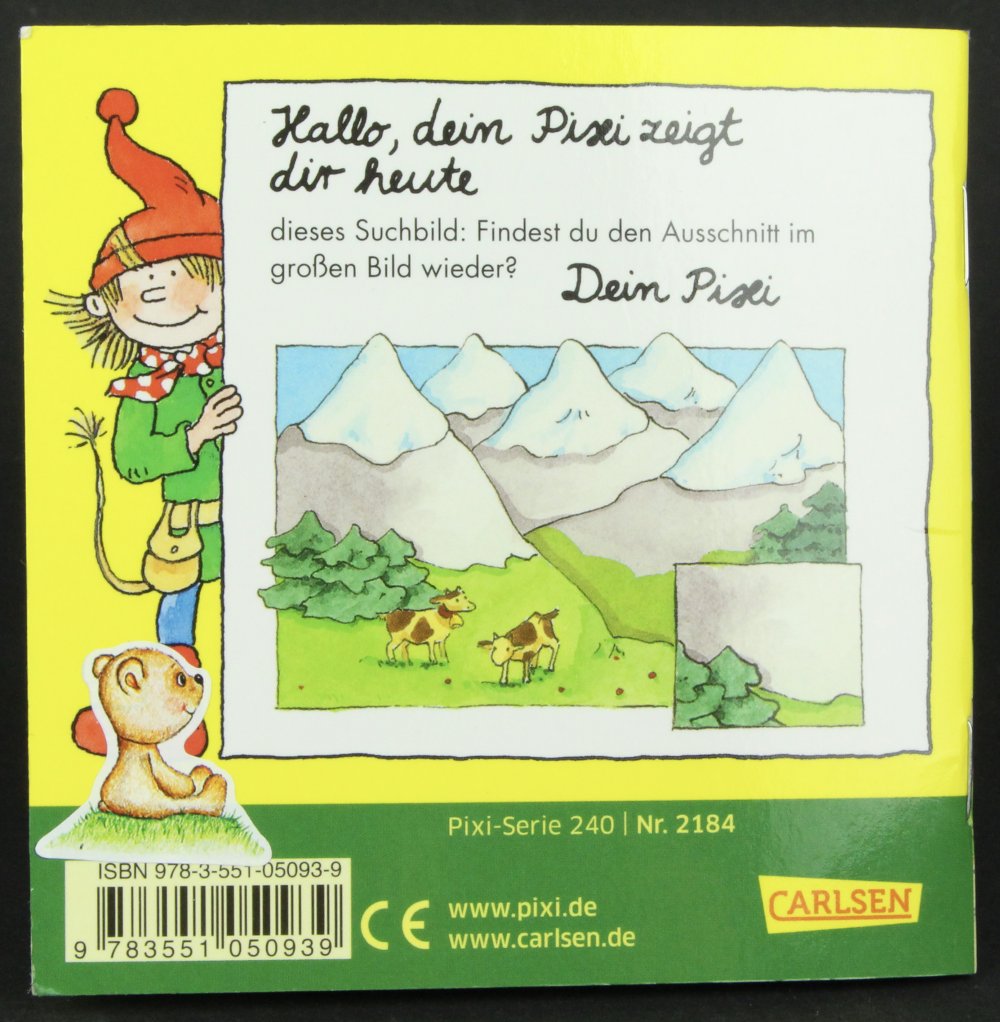 Pixi-Buch Entdecke die Berge Kinderbuch klein Buch Kind Baby Pixi Berg Vorlesen