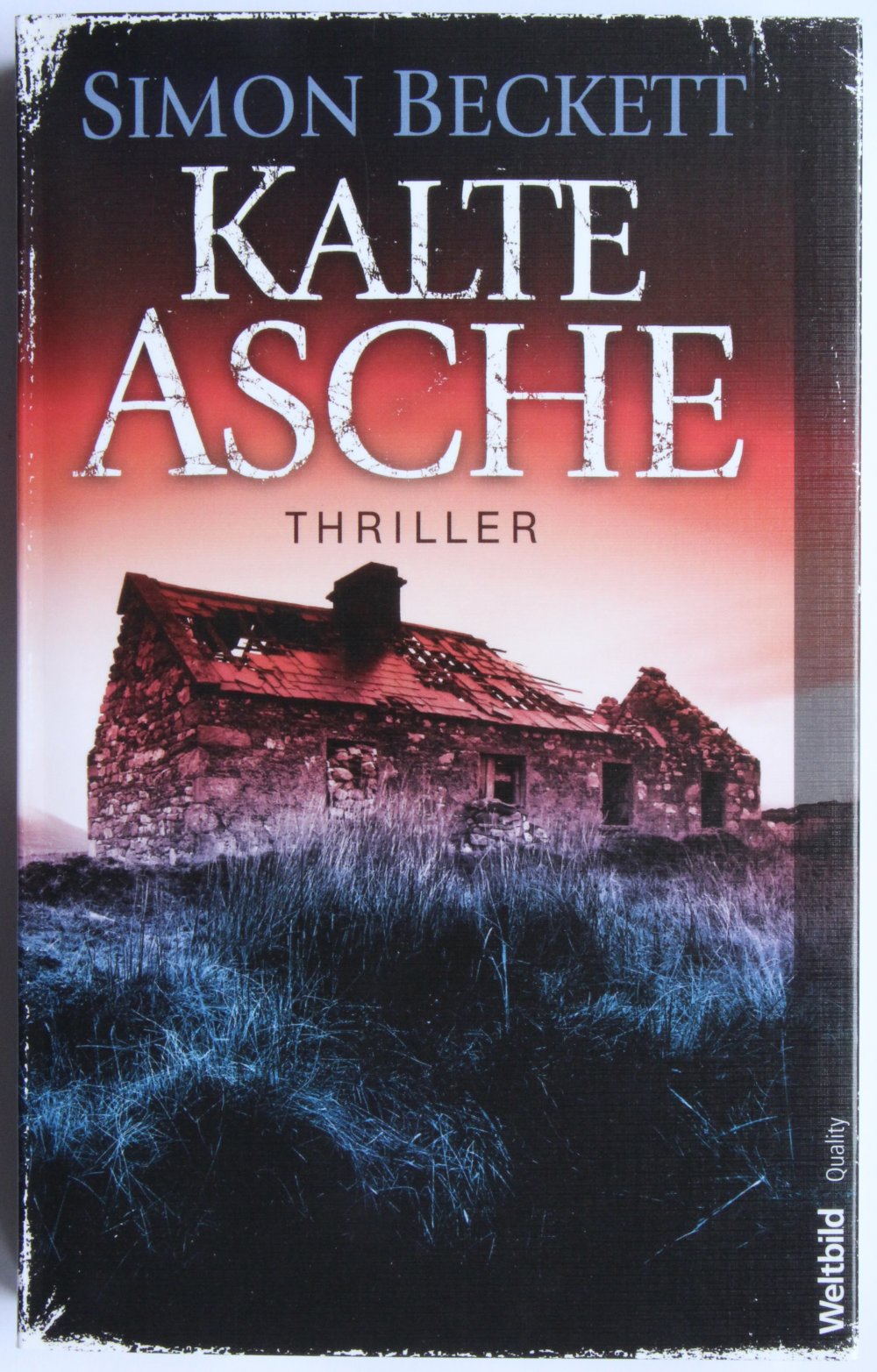 Taschenbuch Buch Roman Kalte Asche Simon Beckett Thriller Krimi TOP Weltbild