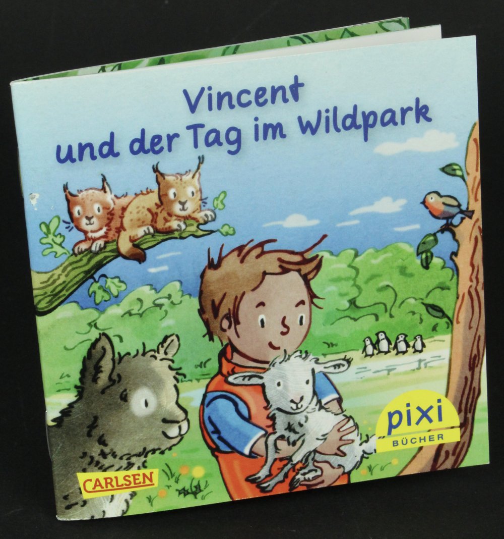 Pixi Buch Vincent und der Tag im Wildpark Kinderbuch klein Buch Kind Carlsen
