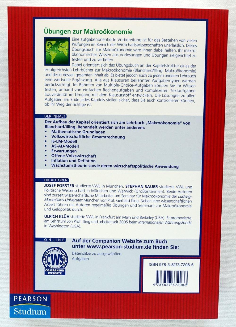 Übungen zur Makroökonomie, Pearson Studium ✮NEUWERTIG✮