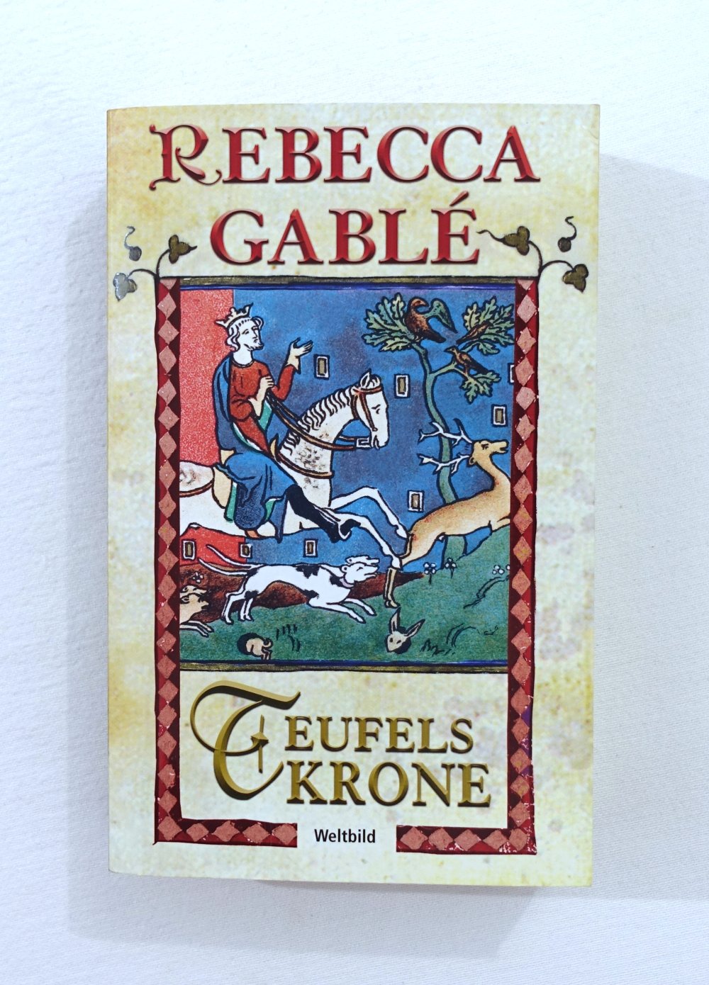 Rebecca Gablé - Teufelkrone | Historischer Roman ✮Neuwertig✮