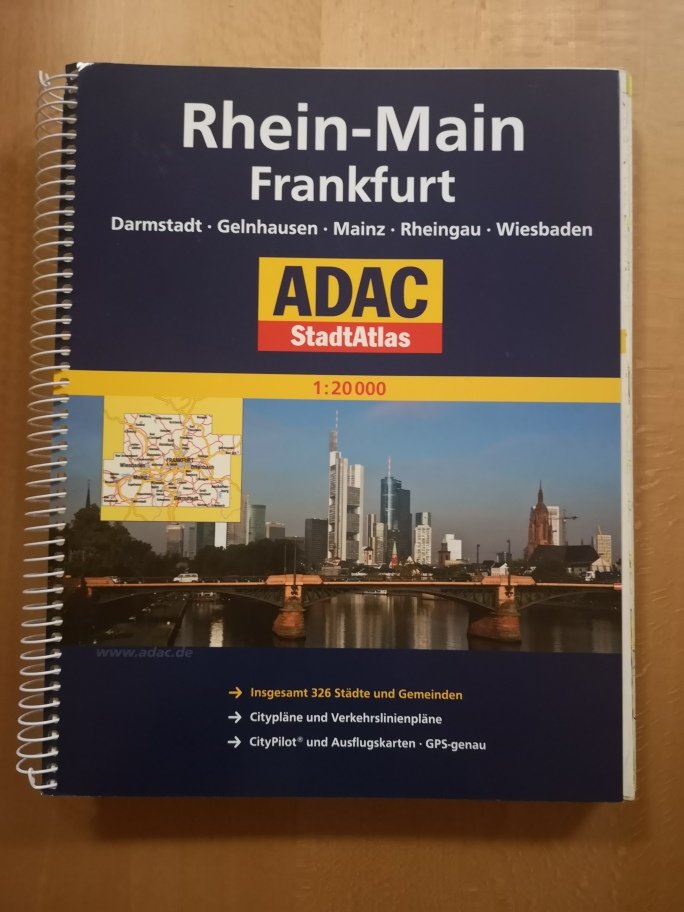 ADAC Stadtatlas Atlas Rhein Main