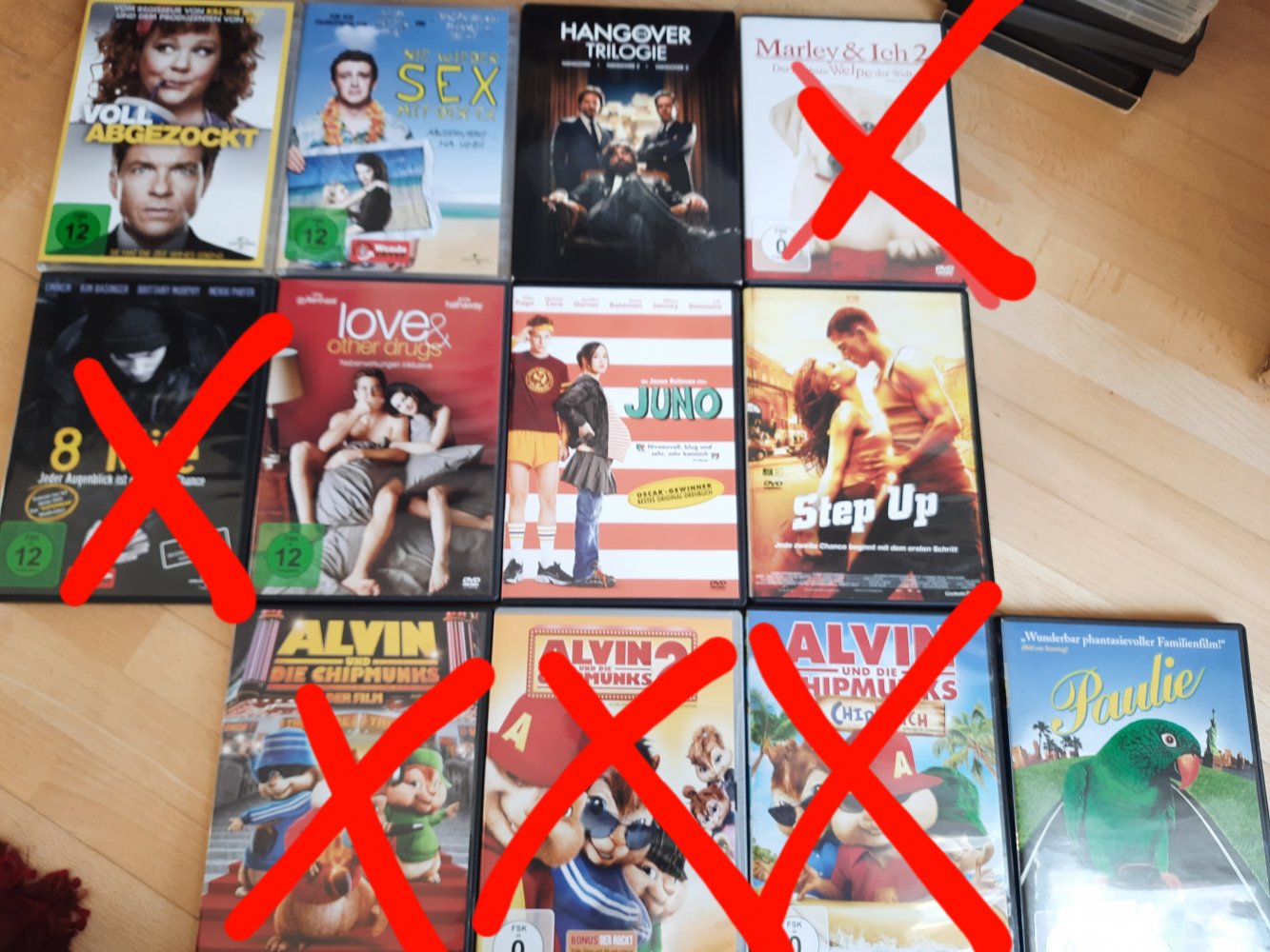 Verschiedene DVDs Komödien Tanz Animation