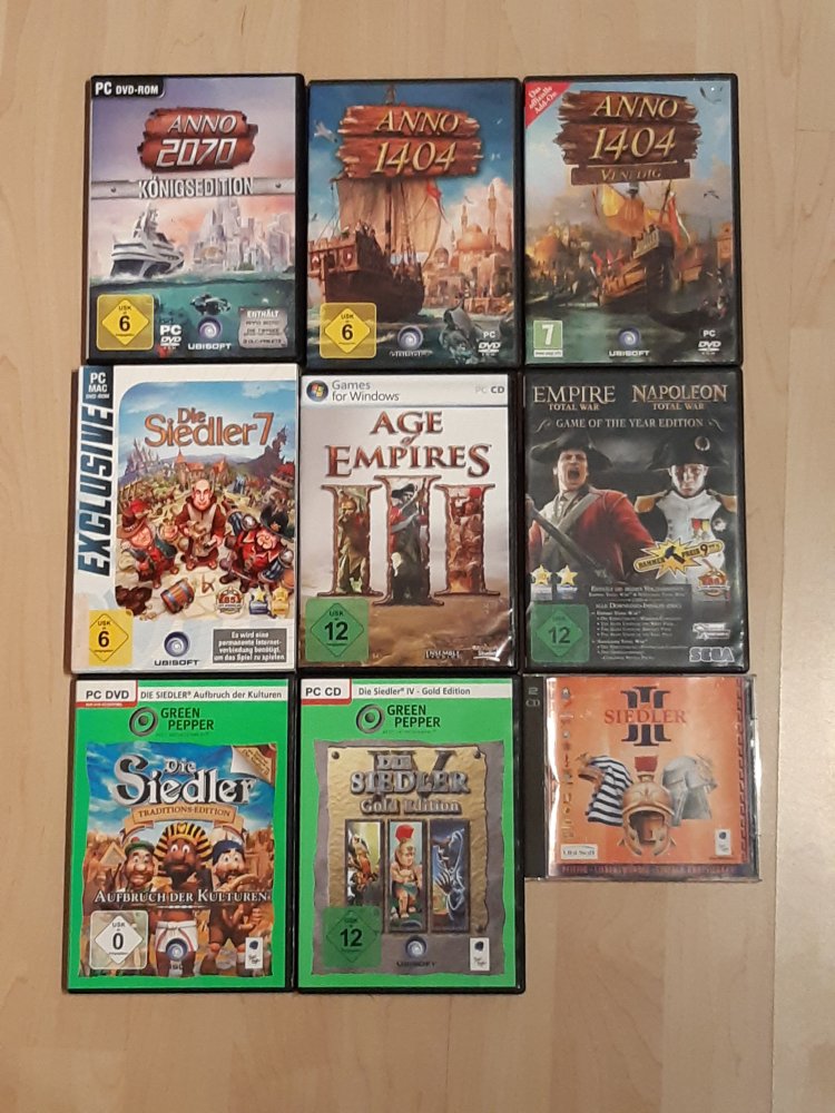 GAMING Sammlung *Strategie*Adventure* 