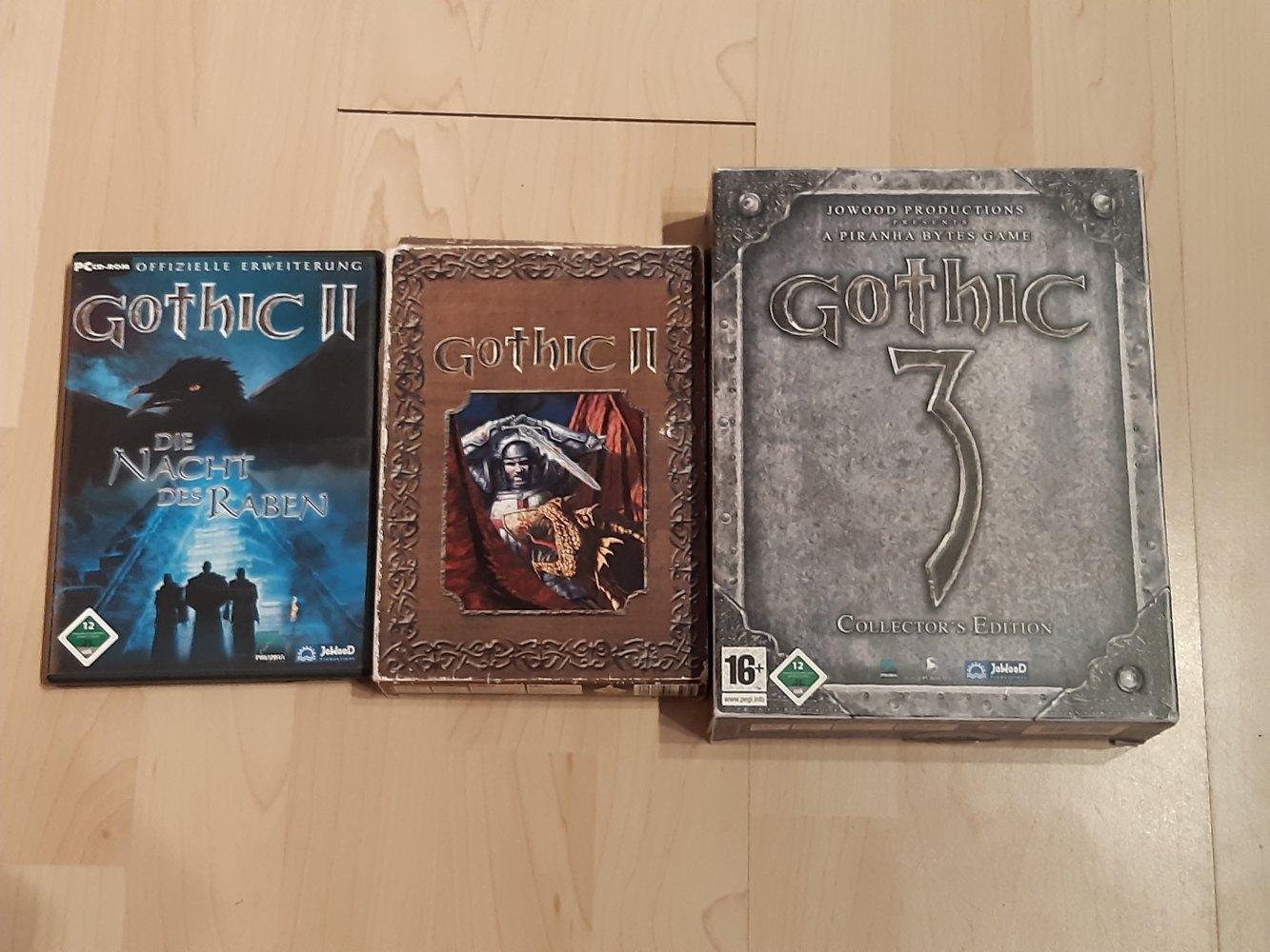GAMING: GOTHIC II +  GOTHIC III Collector's Edition