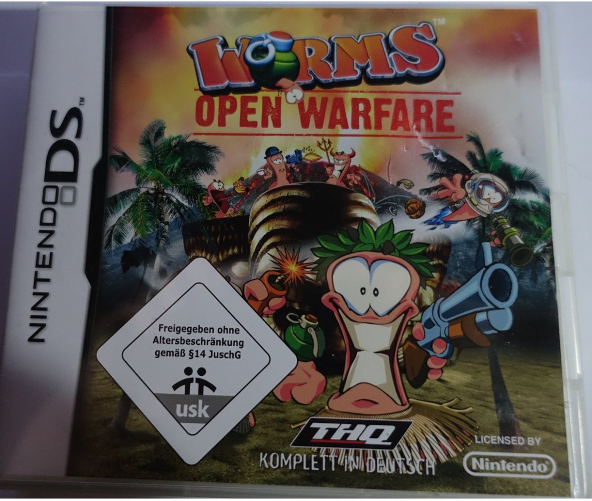 Worms open Warfare Nintendo DS & 3DS