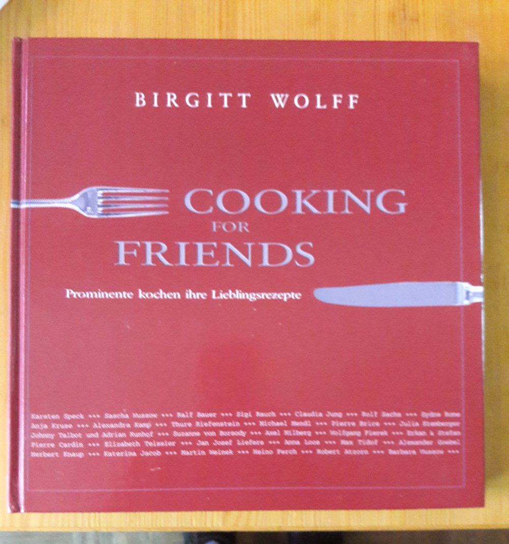 Kochbuch Cooking for Friends f. Fans von J-J LIefers und A Loos