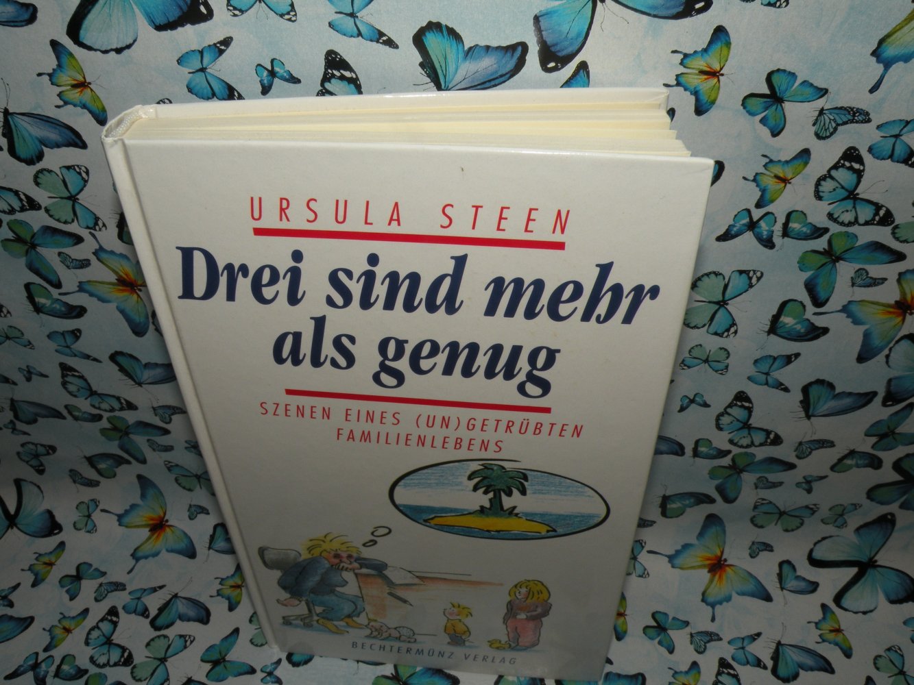 Buch Drei sind mehr als genug Ursula Steen heiterer Roman gebundene Ausgabe top Zustand wie neu