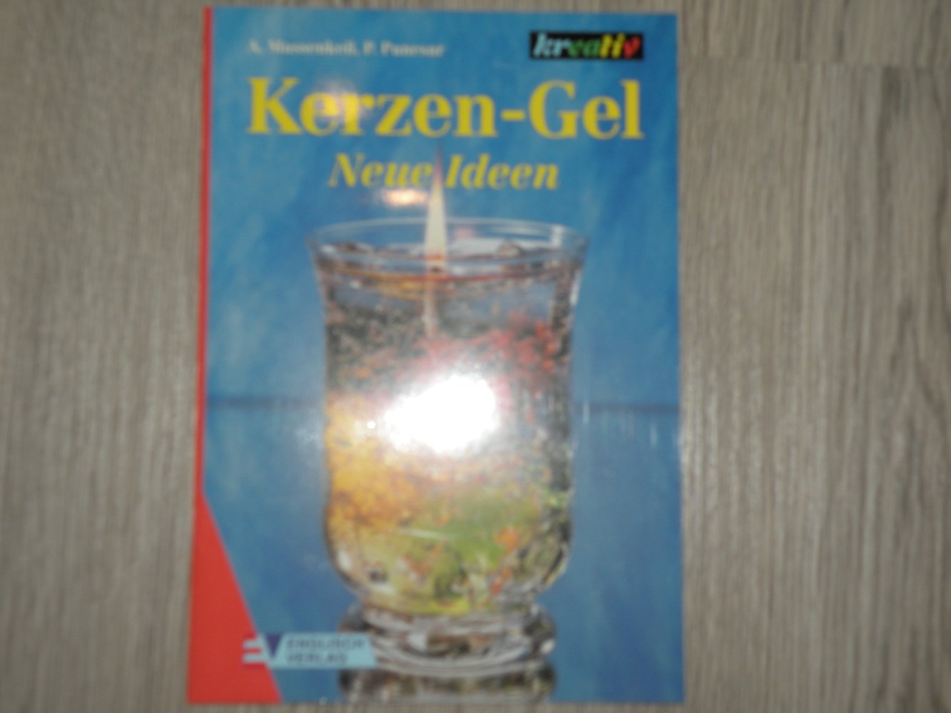 Sammlungsauflösung Basteln Bastelbuch Kerzen- Gel Neue Ideen - Angelika Massenkeil