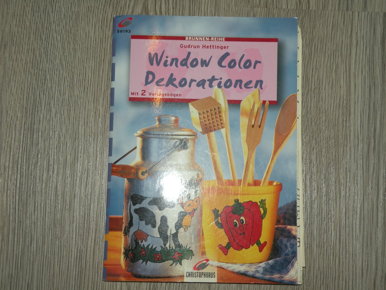 Sammlung Basteln Bastelbuch Brunnen-Reihe Window Color Dekorationen Gudrun Hettinger