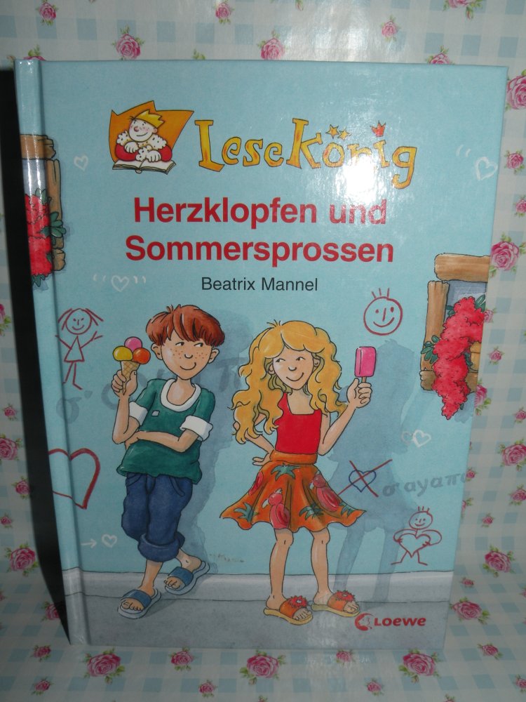Buch Herzklopfen und Sommersprossen ab 8 Jahren Lesekönig Loewe Verlag top Zustand wie neu