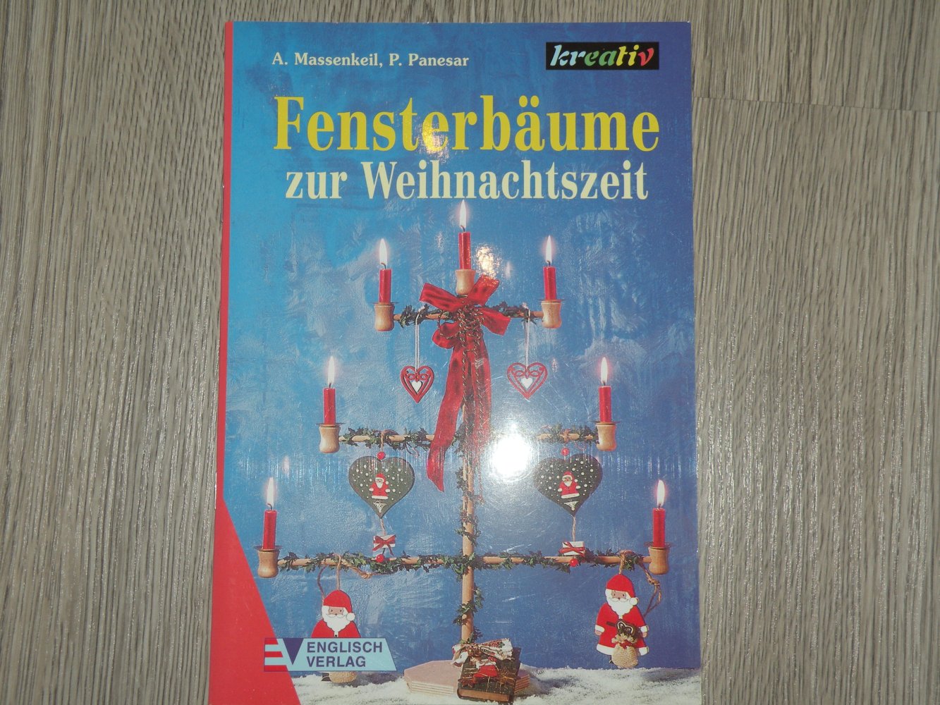 Sammlungsauflösung Basteln Bastelbuch Dekoration Fensterbäume zur Weihnachtszeit Angelika Massenkeil