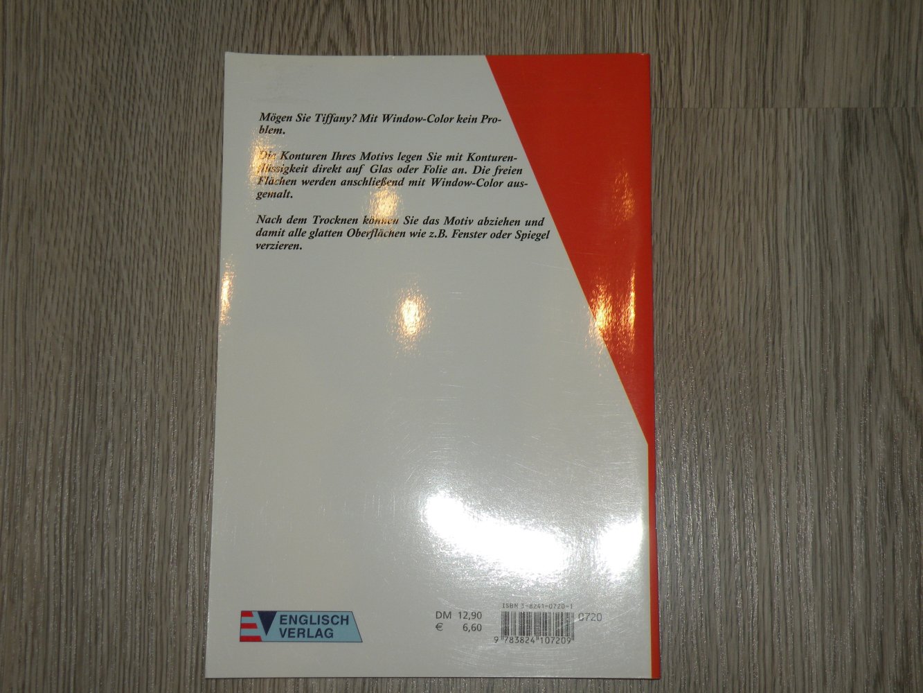 Sammlung Basteln Bastelbuch Window- Color Tiffany aus der Tube - Marianne Kempe