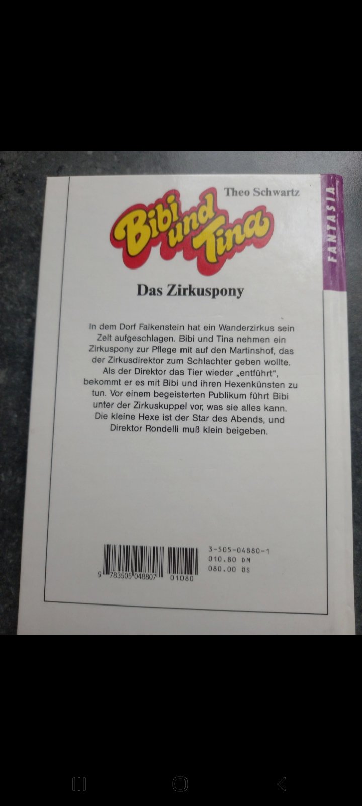 Bibi und Tina, Das Zirkuspony