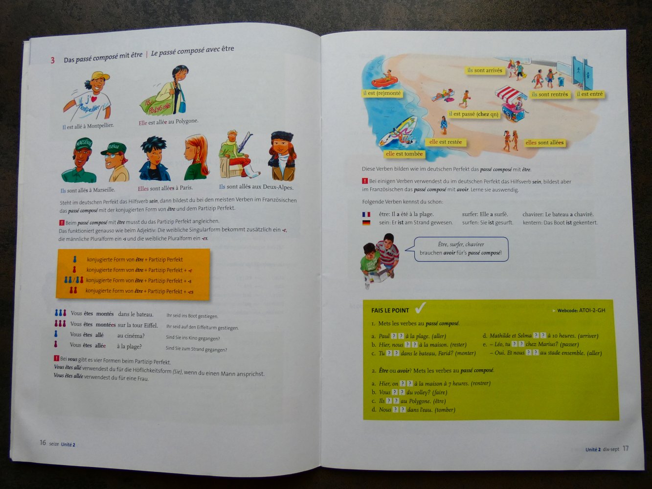 À toi 2 Grammatikheft ISBN 978-3-06-520413-2