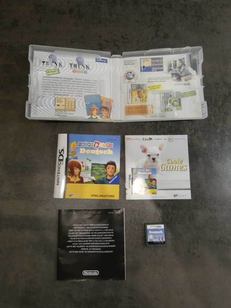 Nintendo DS Spiel GripsKids Deutsch 2.-4. Klasse