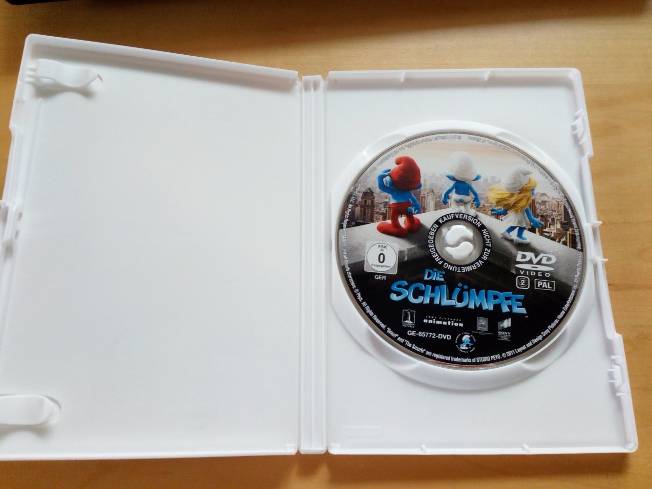 Die Schlümpfe DVD ab 0 Jahren, Deutsch, Englisch,...