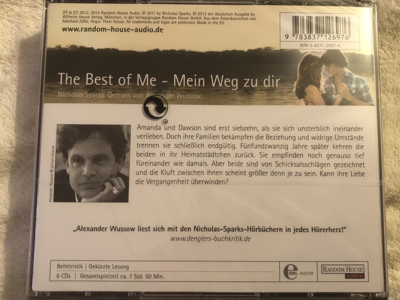 The Best of Me - Mein Weg zu dir - Hörbuch zum Film
