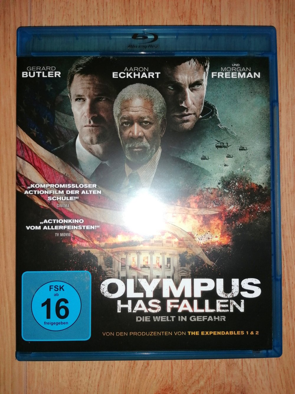 Blu-ray Olympus has fallen Gerard Butler Morgan Freeman