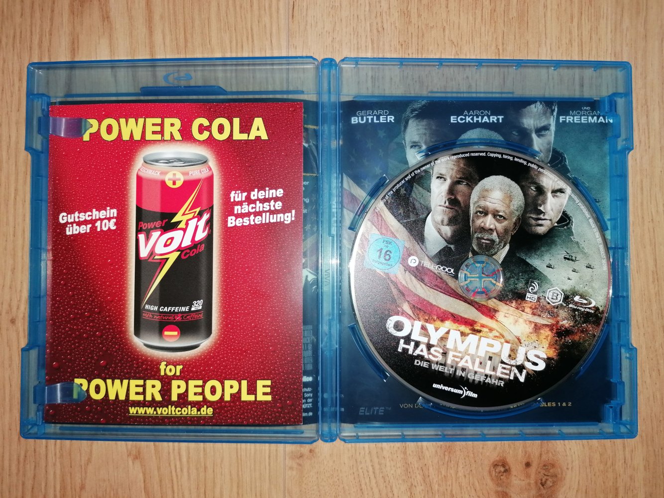 Blu-ray Olympus has fallen Gerard Butler Morgan Freeman