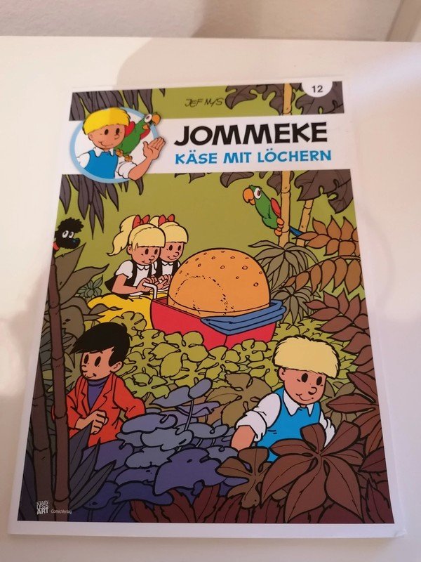 Jommeke Band 12 Käse mit Löchern