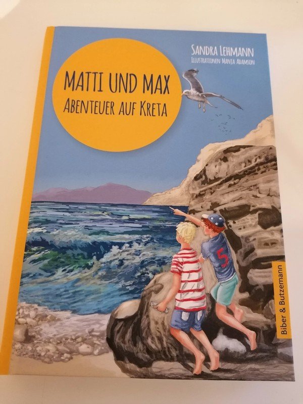 Matti und Max: Abenteuer auf Kreta Gebundene Ausgabe 