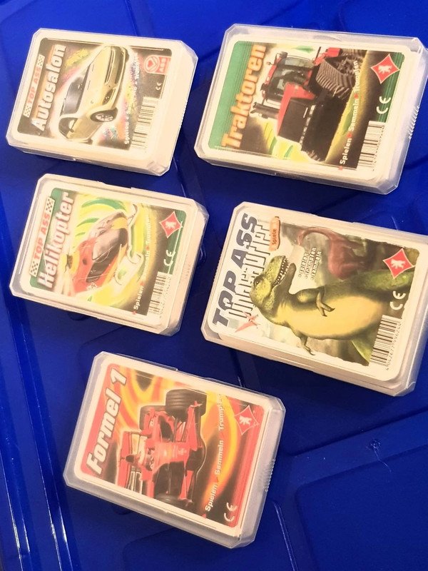 Quartett Berliner-Spielkarten 7x ASS Quartett und andere