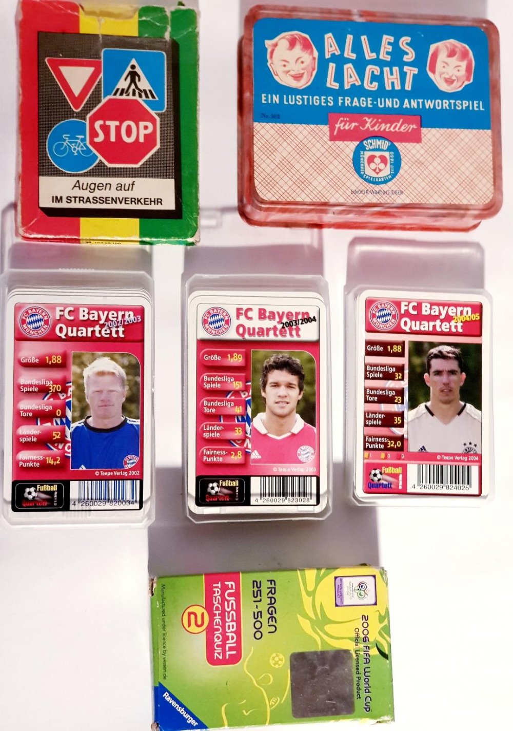 Quartett Berliner-Spielkarten 7x ASS Quartett TOP