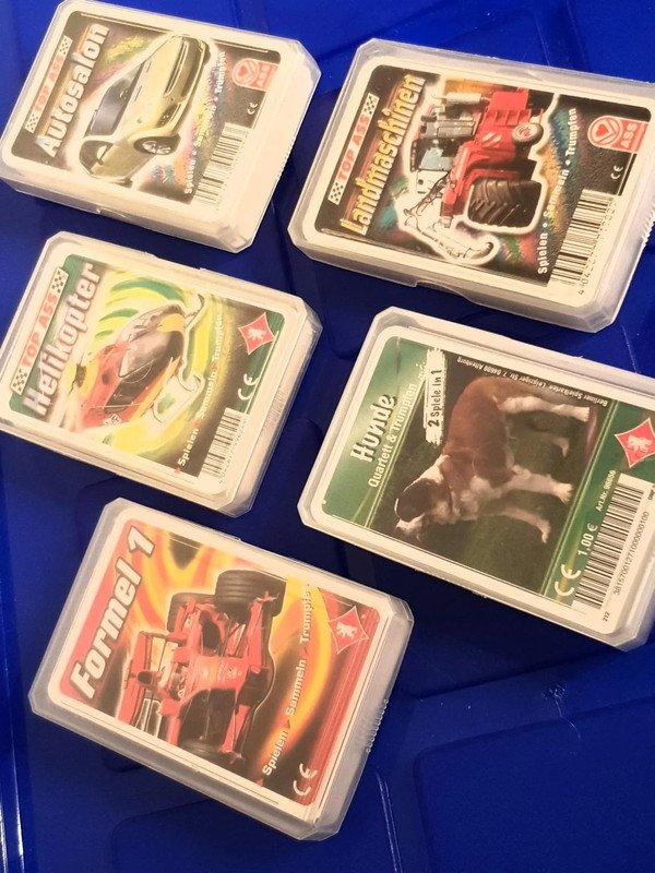 Quartett Berliner-Spielkarten 7x ASS Quartett und andere