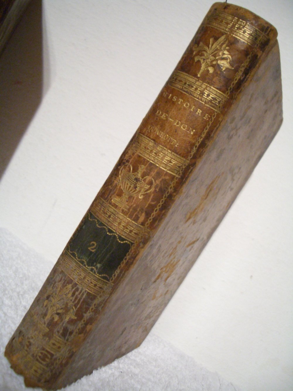Histoire DE L`ADMIRABLE DON Quichotte,4 BÄNDE, RAR AN VI. 1798