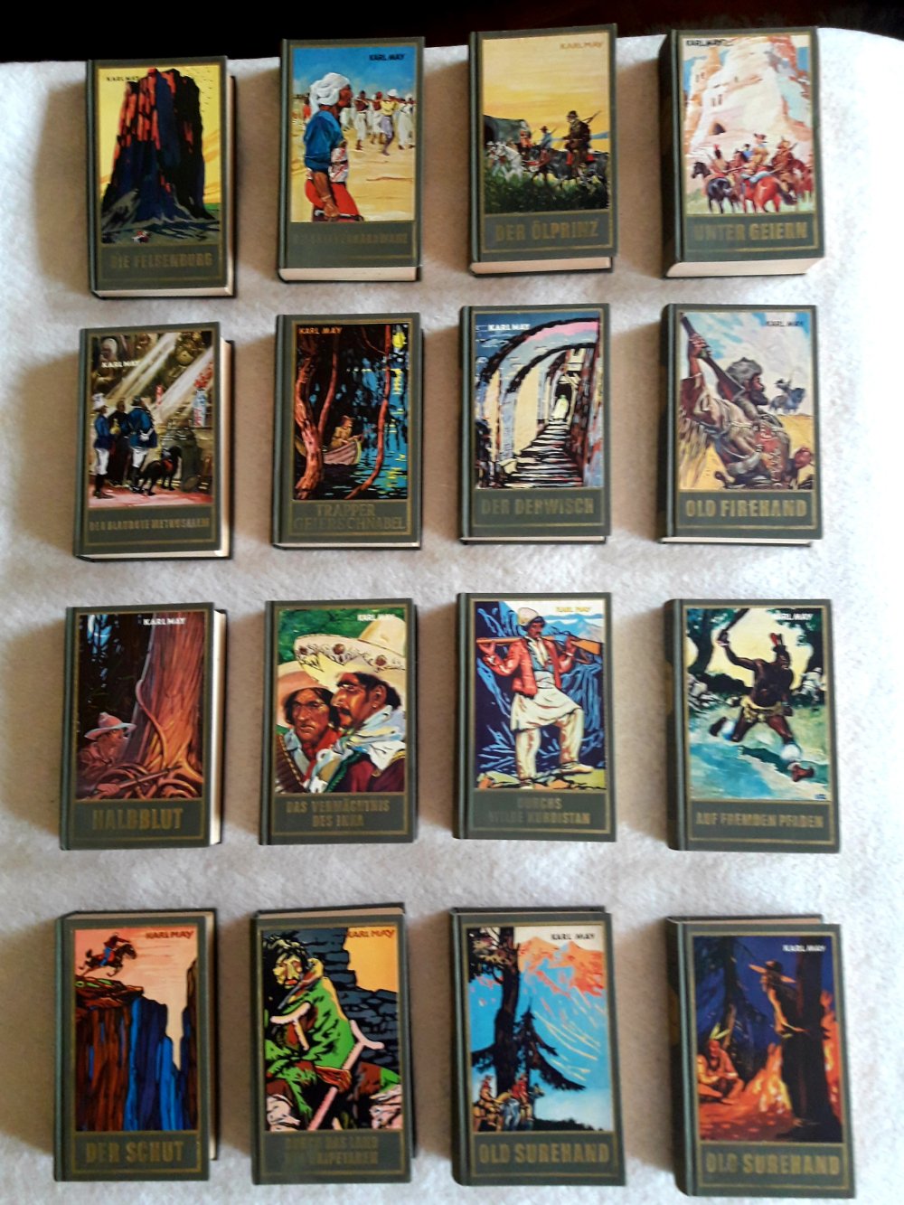 Karl May Bücherpaket 17 Bände Band Buch TOP