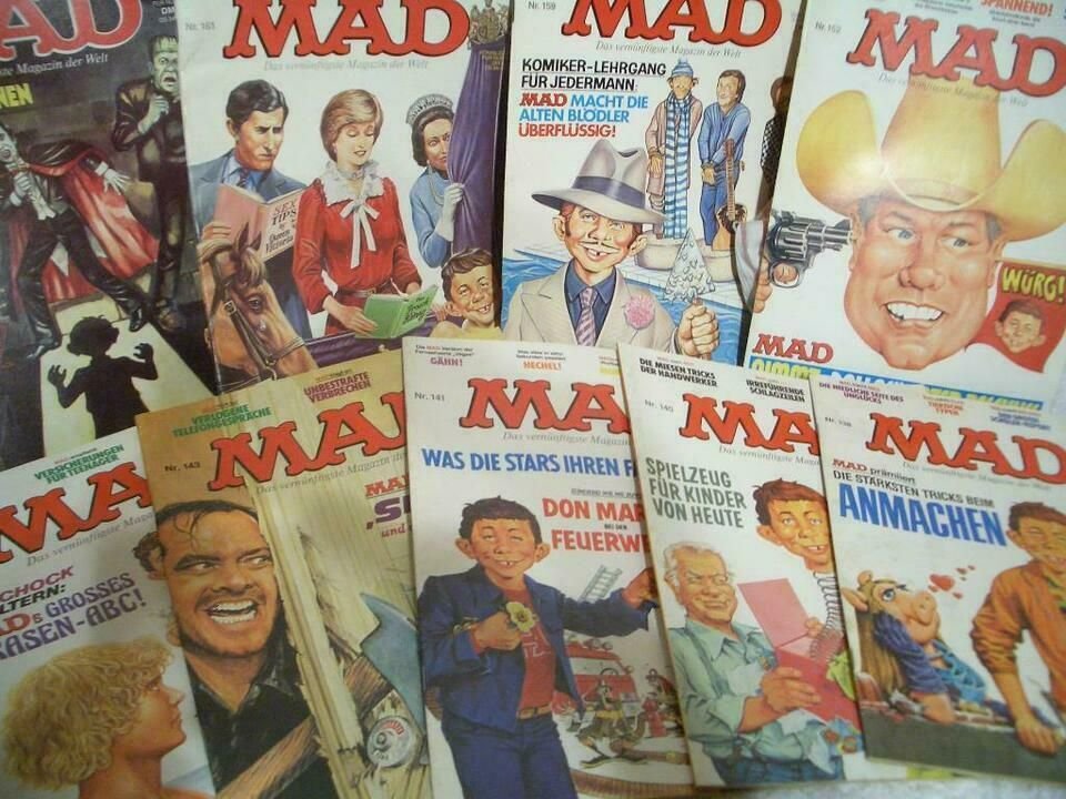 MAD-Extra: 6 Hefte, R-A-R Heft-Nr.5 bis13 guter Zustand