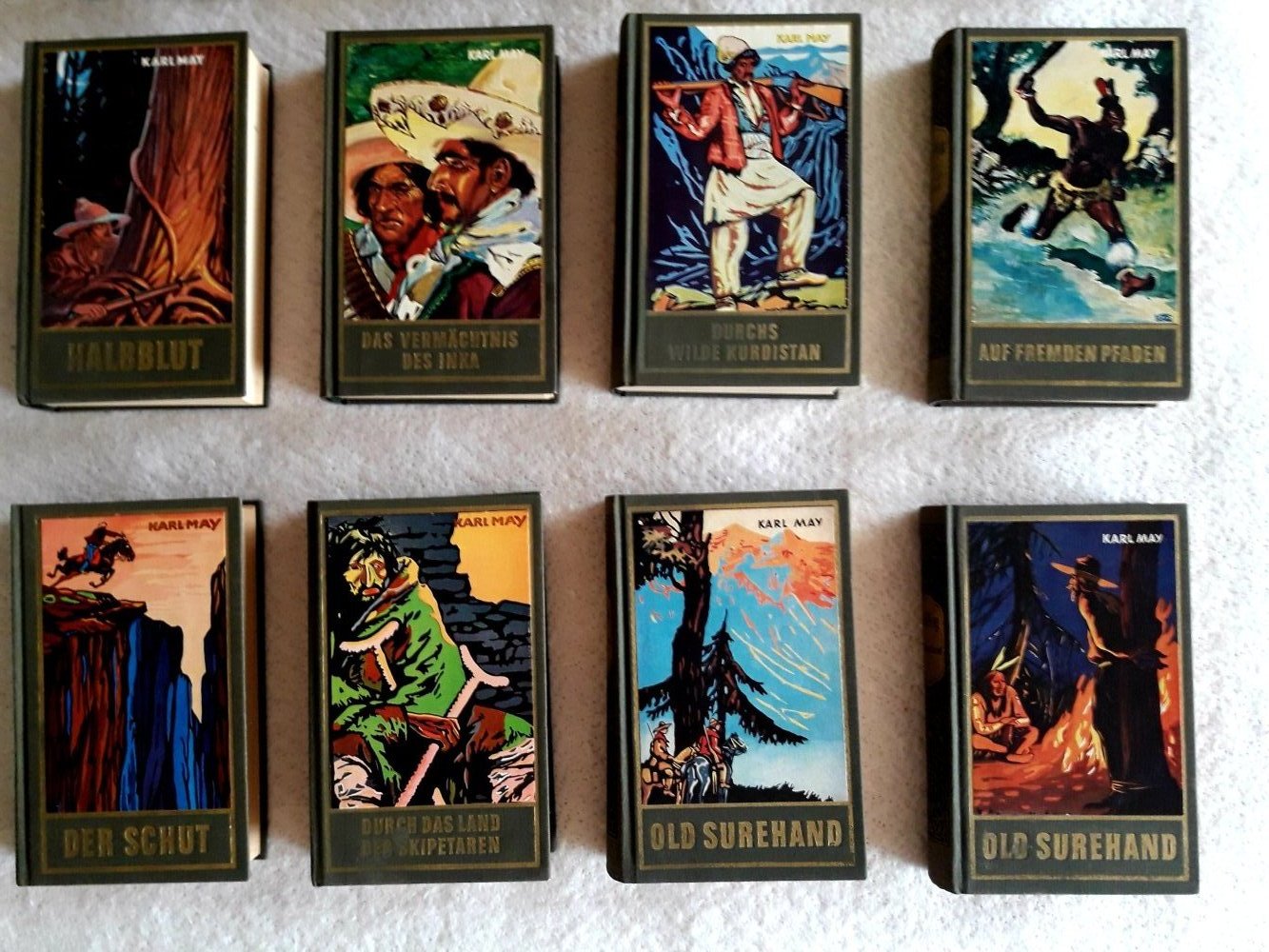 Karl May Bücherpaket 17 Bände Band Buch TOP