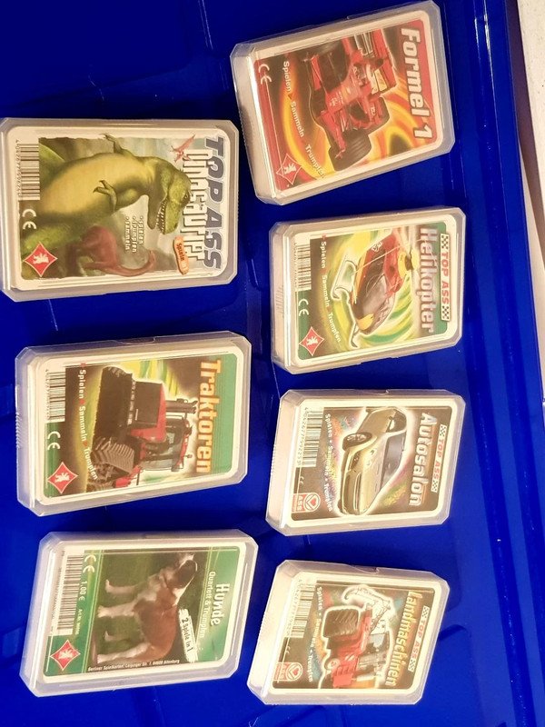 Quartett Berliner-Spielkarten 7x ASS Quartett und andere