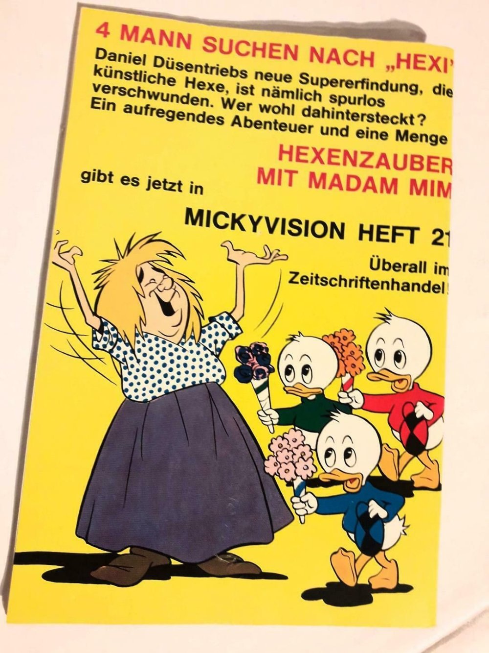 Micky 40 Jahre jung Sonderheft 1970 Top- Zustand