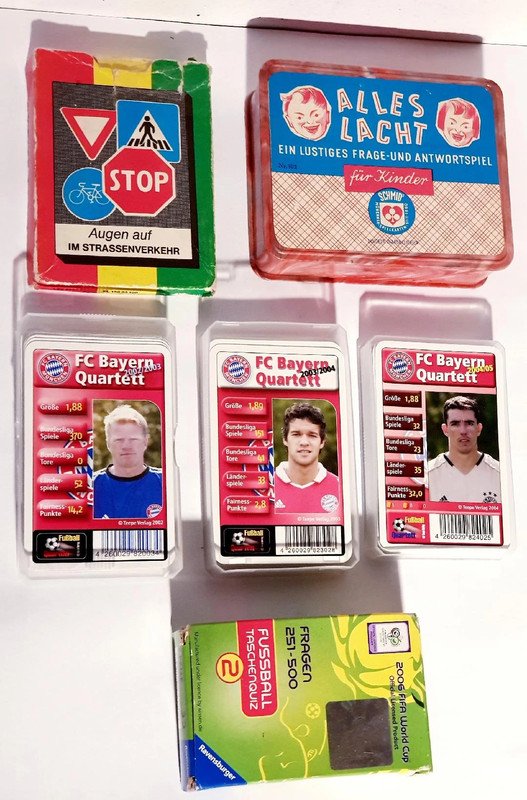 Quartett Berliner-Spielkarten 7x ASS Quartett und andere