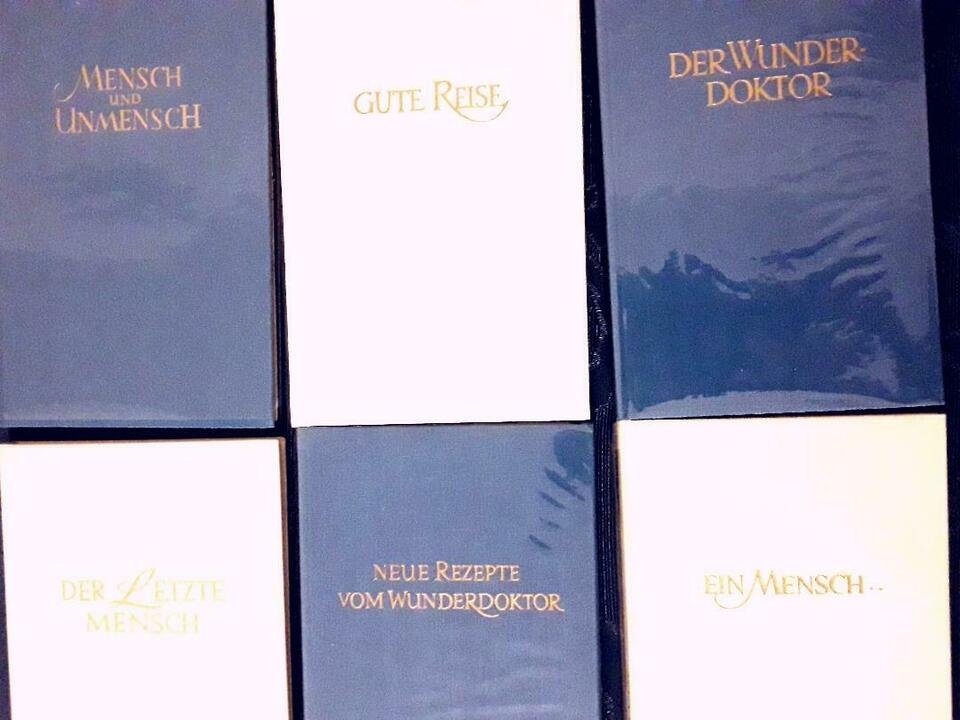 Doktor Eugen Roths Humorapotheke.7 Bd. in Schuber