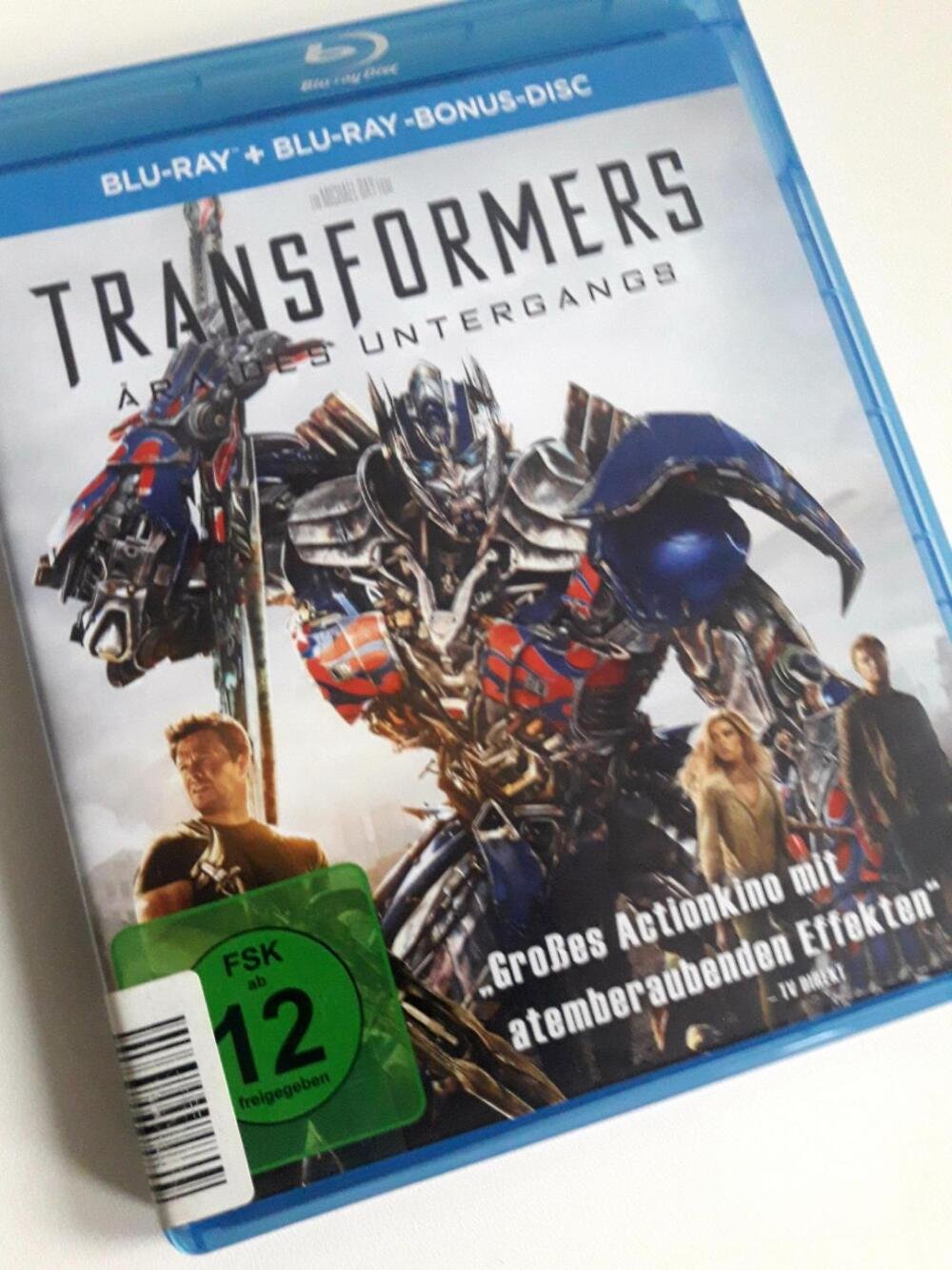Blu Ray - Transformers - Ära des Untergangs - Mark Wahlberg