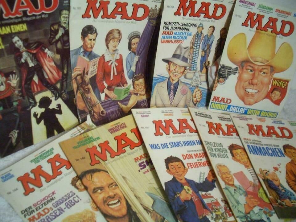 MAD-Extra: 6 Hefte, R-A-R Heft-Nr.5 bis13 guter Zustand