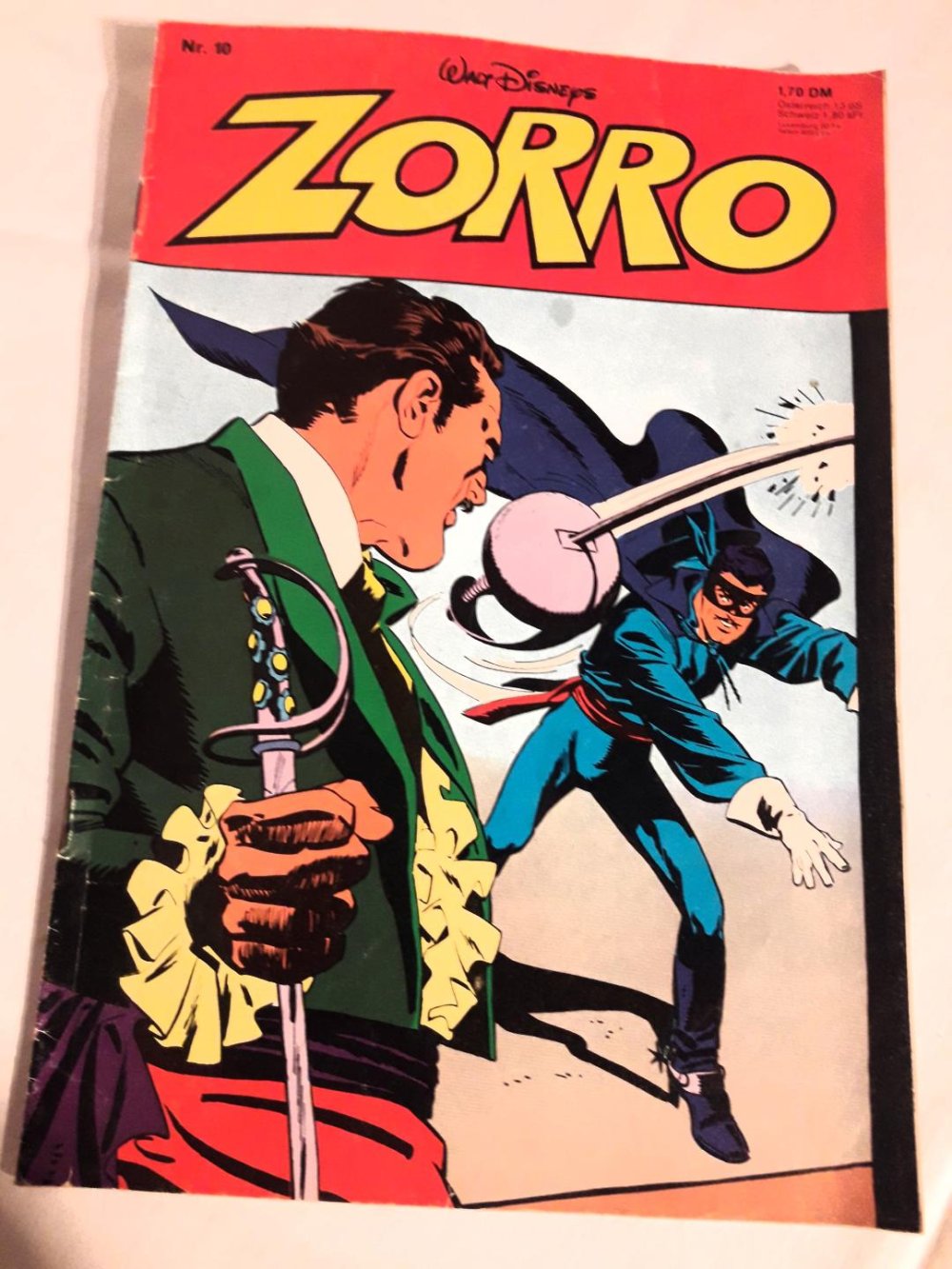Walt Disney Comics ZORRO Heft --> Nr.110