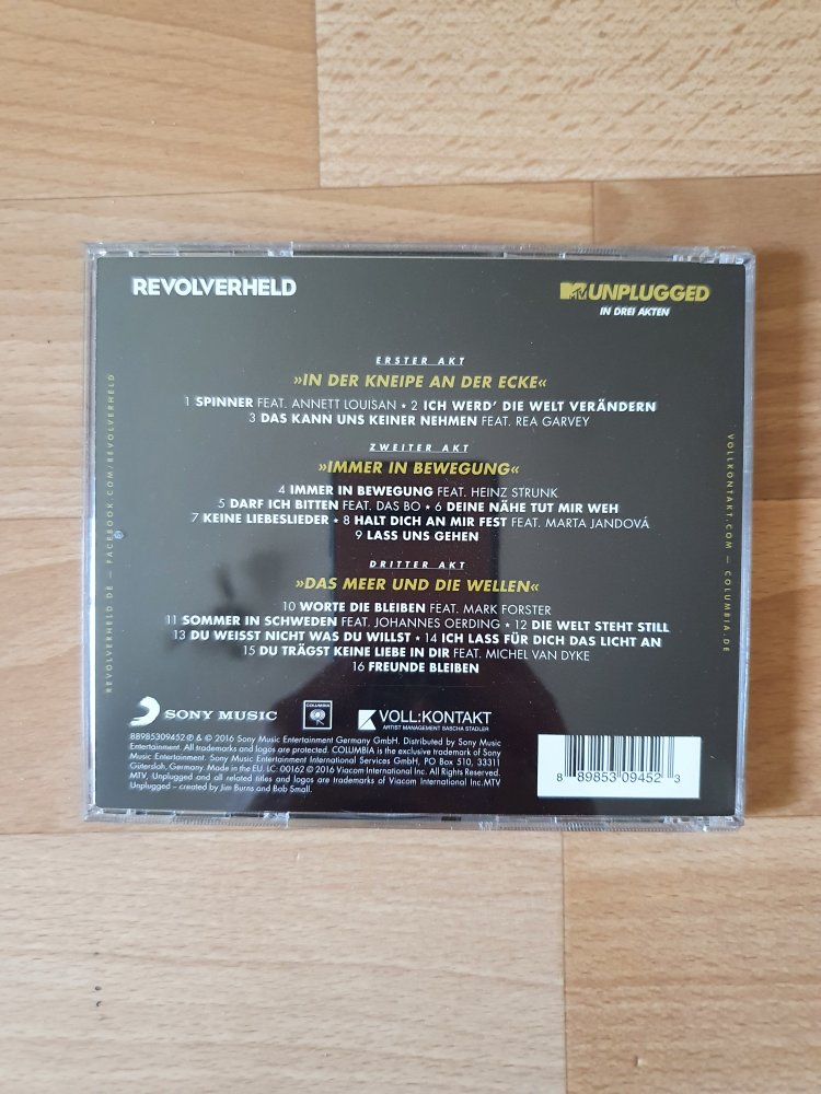 Revolverheld MTv unplugged